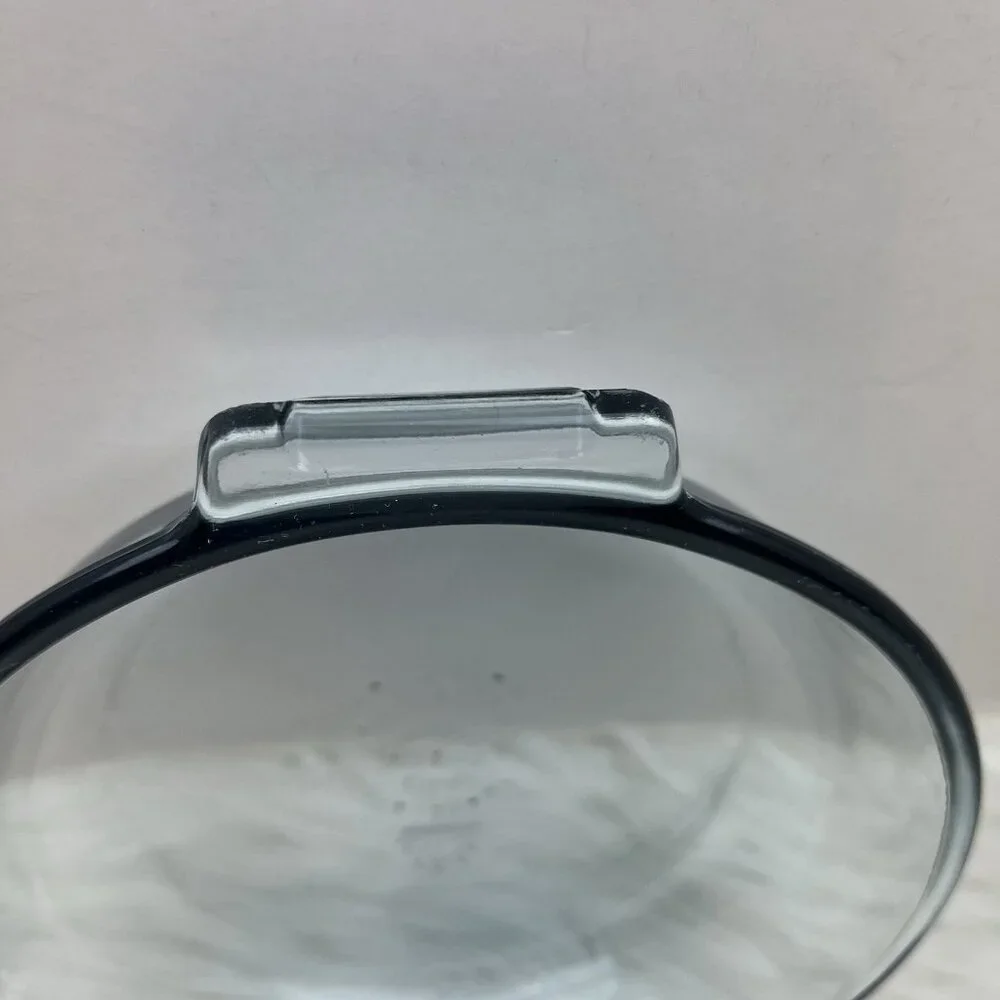 Vintage Pyrex Flameware 817-B Blue-Tinted Glass 7